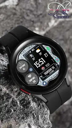 N-SPORT665 Digital Watch Face screenshot 1