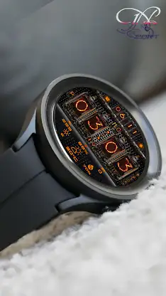N-SPORT667 Oranger Watch Face screenshot 4