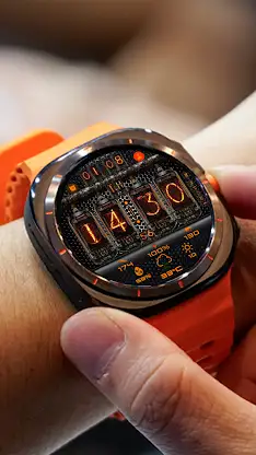 N-SPORT667 Oranger Watch Face screenshot 3