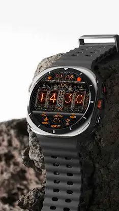 N-SPORT667 Oranger Watch Face screenshot 1