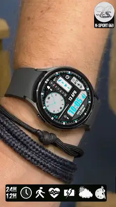 N-SPORT669 Analog Digital Face screenshot 8