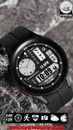 N-SPORT669 Analog Digital Face screenshot 5