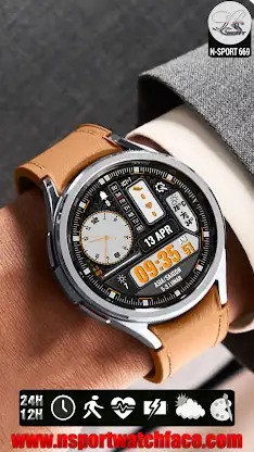 N-SPORT669 Analog Digital Face screenshot 6