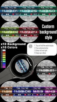 N-SPORT 680 Digital Watch Face screenshot 4