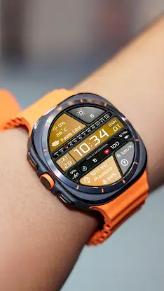 N-SPORT701 Digital Watch Face screenshot 2