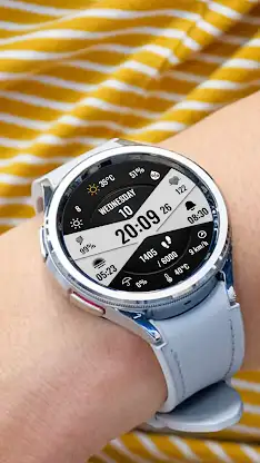 N-SPORT702 B&W Digital Face screenshot 2