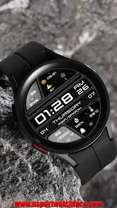 N-SPORT703 DigitalWeather Face screenshot 8