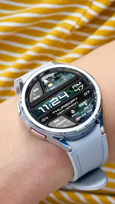 N-SPORT703 DigitalWeather Face screenshot 5