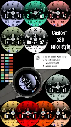 N-SPORT718 Hybird Colors Watch screenshot 4