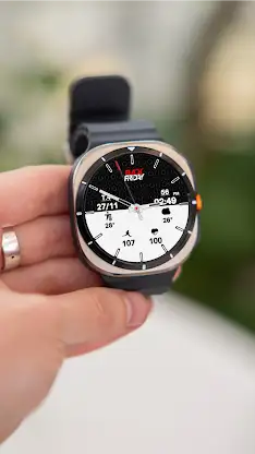 N-SPORT719 Black & White Watch screenshot 2