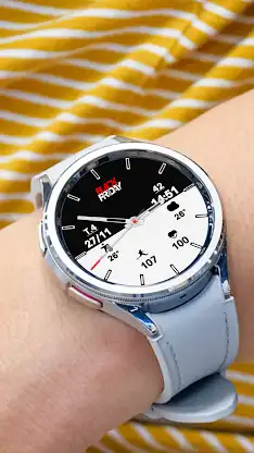 N-SPORT719 Black & White Watch screenshot 7