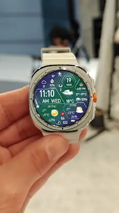 NSPORT723 Digital Watch Face screenshot 8