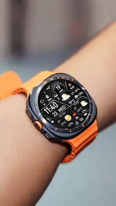 NSPORT723 Digital Watch Face screenshot 4