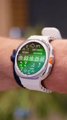 N-SPORT734 DigitalWeather Face screenshot 7