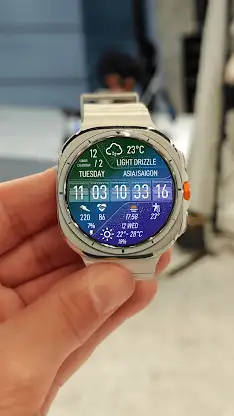 N-SPORT734 DigitalWeather Face screenshot 6