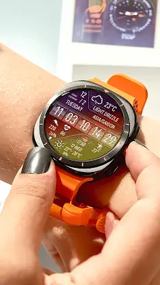 N-SPORT734 DigitalWeather Face screenshot 2