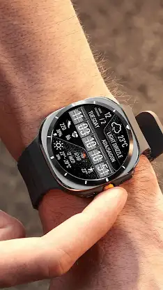 N-SPORT734 DigitalWeather Face screenshot 1
