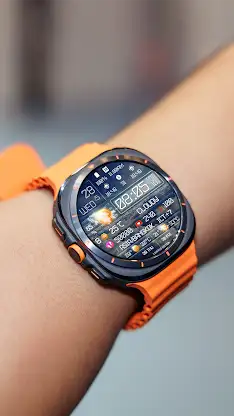 N-SPORT747 Digital Watch Face screenshot 4