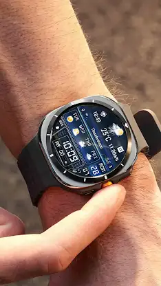 N-SPORT755 weather Watch Face screenshot 2