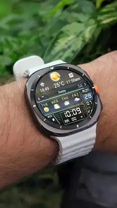 N-SPORT755 weather Watch Face screenshot 7