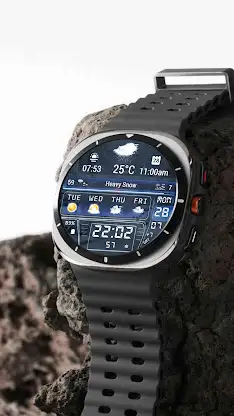 N-SPORT755 weather Watch Face screenshot 8
