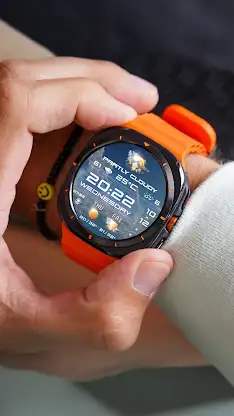 N-SPORT 758 Watch Face Wear OS screenshot 4