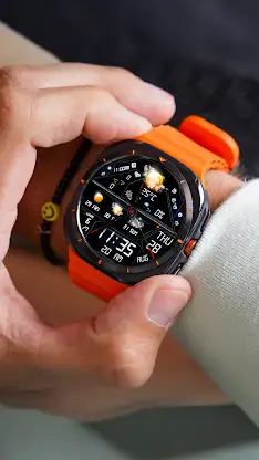 N-SPORT759 weatherDigital Face screenshot 5