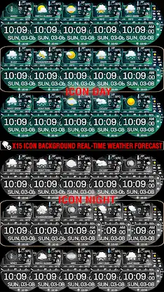 N-SPORT762 Colors weather face screenshot 7