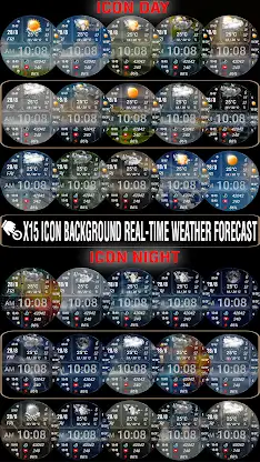 N-SPORT764 Weather Colors Dial screenshot 8