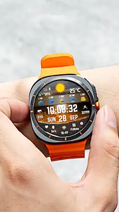 N-SPORT765 Digital Watch Face screenshot 2