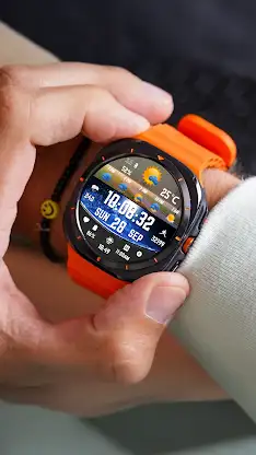 N-SPORT765 Digital Watch Face screenshot 5