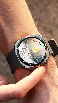 N-SPORT777 Xmas Snow WatchFace screenshot 4