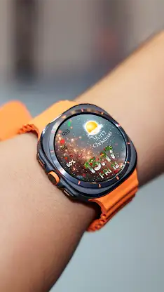 N-SPORT777 Xmas Snow WatchFace screenshot 6
