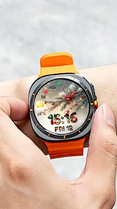 N-SPORT777 Xmas Snow WatchFace screenshot 7