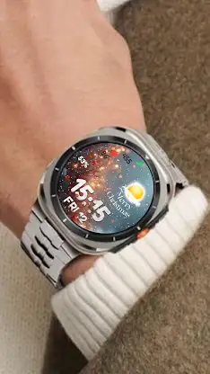 N-SPORT777 Xmas Snow WatchFace screenshot 2