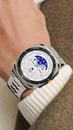 N-SPORT787 WhiteMoon WatchFace screenshot 8