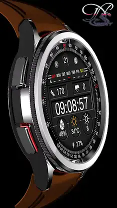 N-SPORT9 Digital Watch Face screenshot 4
