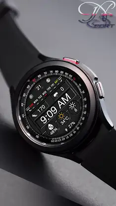 N-SPORT9 Digital Watch Face screenshot 6