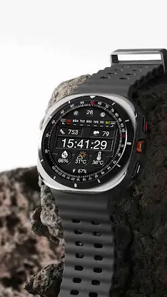 N-SPORT9 Digital Watch Face screenshot 1