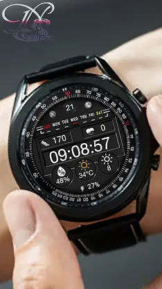 N-SPORT9 Digital Watch Face screenshot 7