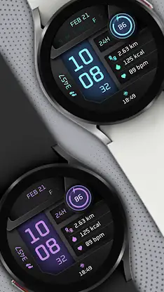 Neon Watch Face screenshot 5