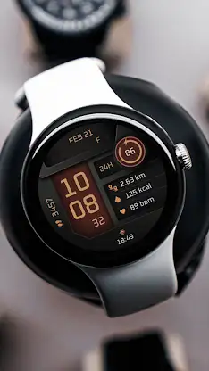 Neon Watch Face screenshot 3