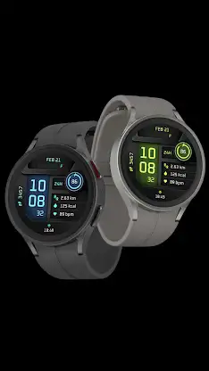 Neon Watch Face screenshot 6
