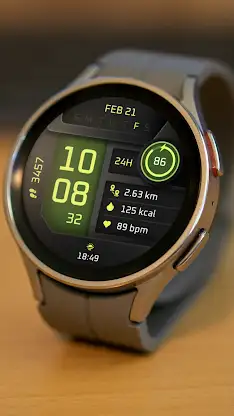 Neon Watch Face screenshot 4