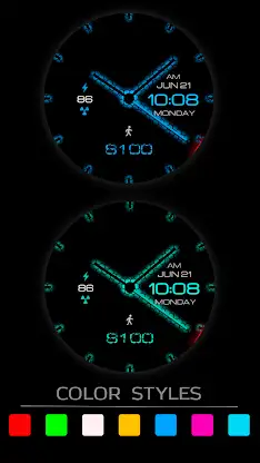 Neon minimal MOD Classic screenshot 2