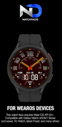 Racer Watchface — NDW054 screenshot 6