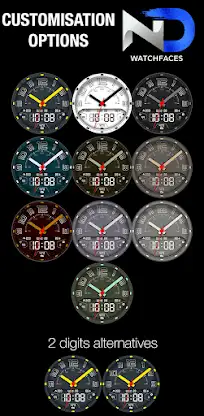 Racer Watchface — NDW054 screenshot 4