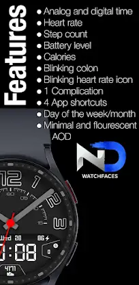 Racer Watchface — NDW054 screenshot 5