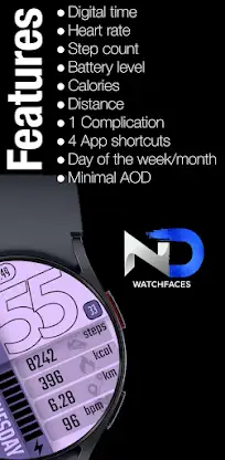 Metric Watchface — NDW056 screenshot 5