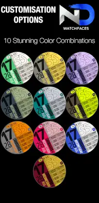 Metric Watchface — NDW056 screenshot 4